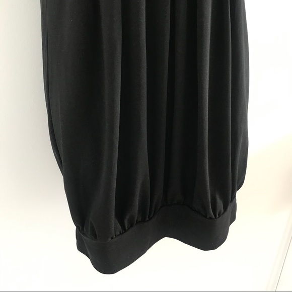 Guess Chic Silver Stripes & Black Pleaded Dress - Picture 8 of 15